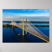 Dames Point Bridge, Jacksonville Poster (Vorne)
