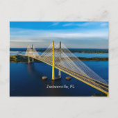 Dames Point Bridge, Jacksonville Postkarte (Vorderseite)