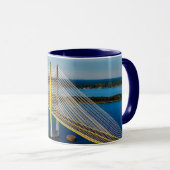 Dames Point Bridge, Jacksonville Tasse (VorderseiteRechts)