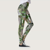 Damhirsch-Muster-Leggings Leggings (Rechts)