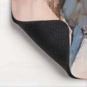 Damhirschkuh ein Rotwild 2014 Mousepad (Ecke)