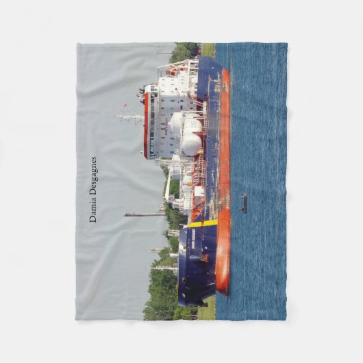Damia Desgagnes Fleecedecke (Vorderseite)