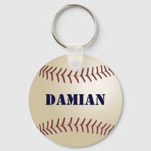 Damian Baseball Keychain von 369MyName Schlüsselanhänger