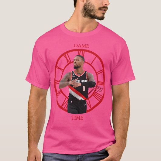 Damian Lillard Basketball Player T-Shirt (Vorderseite)
