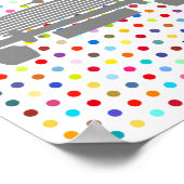 Damians klassische Mini-Cooper-Kunst Poster (Ecke)