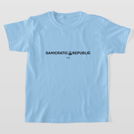 Damicratischer T - Shirt (Ablage )