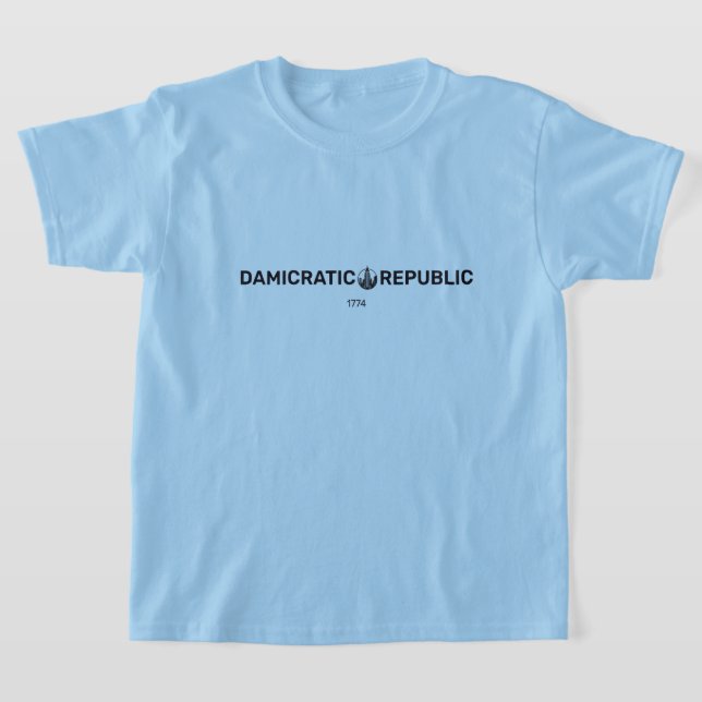 Damicratischer T - Shirt (Ablage )