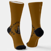 damikratisch socken (Gewinkelt)