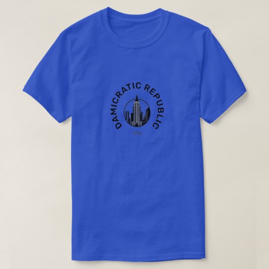 Damikratischer T - Shirt (Design vorne)