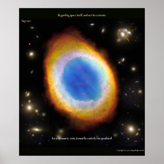 Damit ein Vakuum existiert... Poster (Vorne)