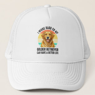 Damit mein Golden Retriever ein besseres Leben hat Truckerkappe