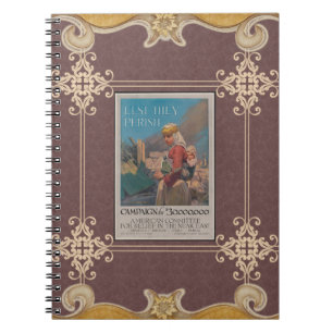 Damit sie nicht das Poster-Notebook verderben Notizblock