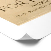 Damit sie nicht sterben - Nahost-Relief-Poster Poster (Ecke)