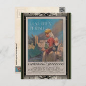 Damit sie Poster nicht sterben Postkarte (Vorne/Hinten)