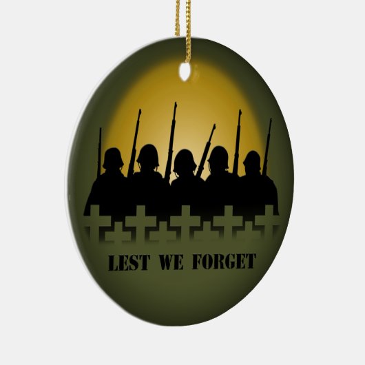 Damit wir nicht vergessen, Ornament Personalisiert (Rechts)