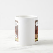 Dämliche Biber Witze Lustiger Cartoon Kaffeetasse (Mittel)