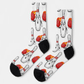 Dämliche Bowling-Socken  Socken (Linkes Detail)