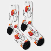 Dämliche Bowling-Socken  Socken (Rechts)