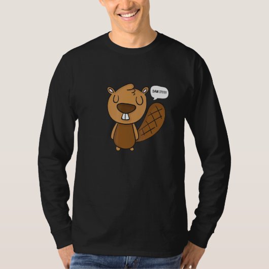 Damm den Biber T-Shirt (Vorderseite)