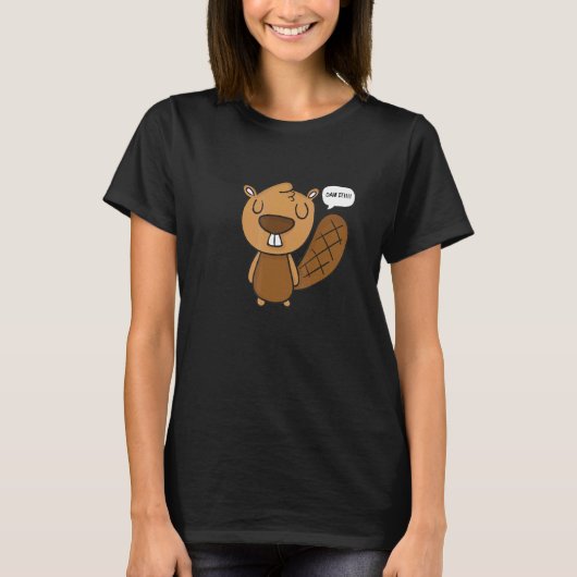 Damm den Biber T-Shirt (Vorderseite)