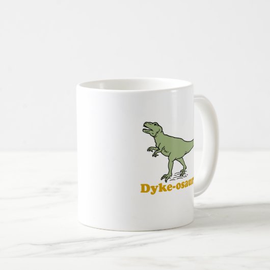 Damm-osaurus Kaffeetasse (VorderseiteRechts)