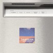 Dammam Saudi Arabien Reiseplakat Magnet (In Situ (Geschirrspüler))