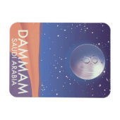 Dammam Saudi Arabien Reiseplakat Magnet (Horizontal)