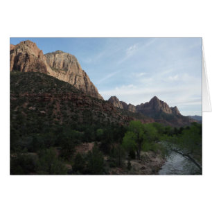 Dämmerung am Canyon Junction im Zion National Park