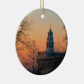 Dämmerung am Nauvoo Tempel Keramikornament (Rechts)