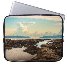 Dämmerung an den Gezeitentümpeln am Cabrillo Beach Laptopschutzhülle