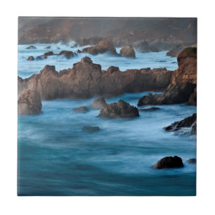 Dämmerung an der Soberanes Cove Fliese