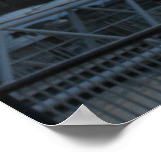 Dämmerung an der Themse Poster (Ecke)