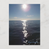 Dämmerung auf beweglicher Bucht, Alabama-Postkarte Postkarte (Vorderseite)