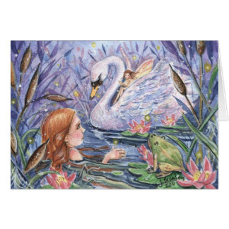 "Dämmerung auf dem See" Karte