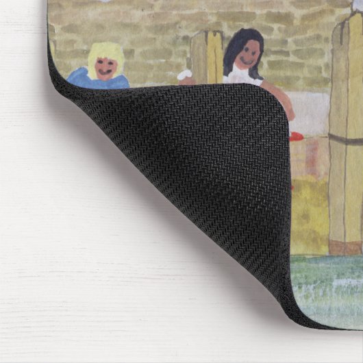 Dämmerung, die 1988 fischt mousepad (Ecke)