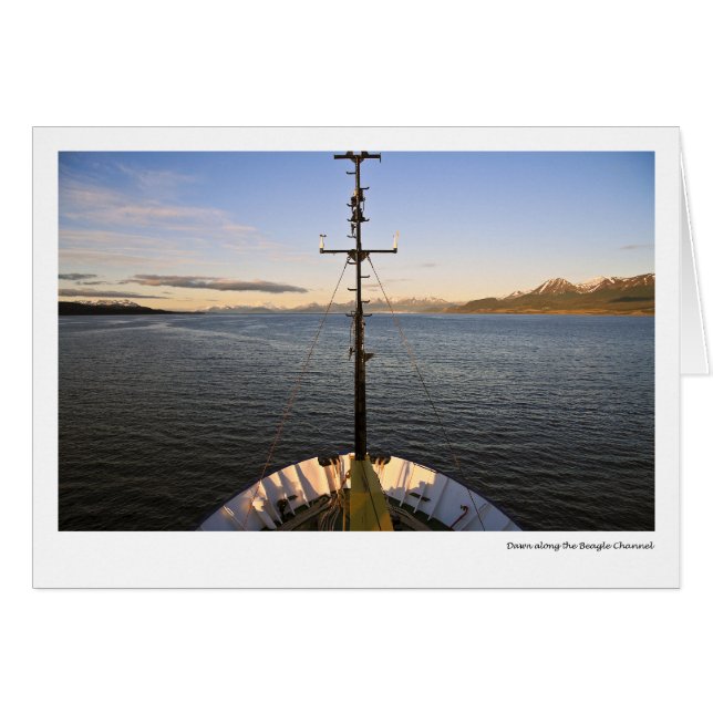Dämmerung entlang dem Beagle-Kanal (Vorderseite (Horizontal))