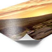 Dämmerung. Glencoe, Lochaber, Schottland Fotodruck (Ecke)