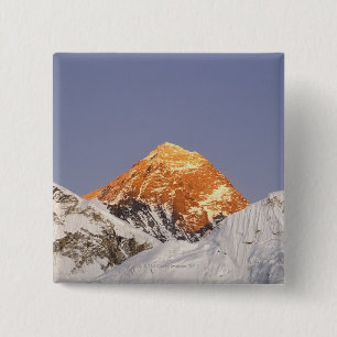Dämmerung im Mount Everest, Nepal Button