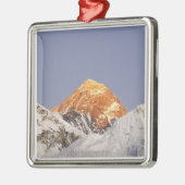 Dämmerung im Mount Everest, Nepal Ornament Aus Metall (Links)