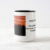 Dämmerung in der Stadt Tasse (Mittel)