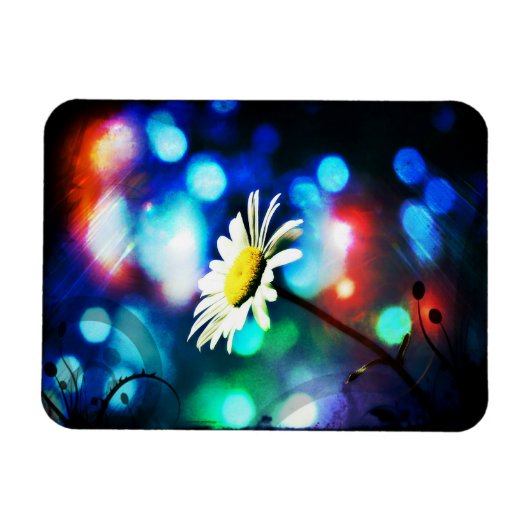 Dämmerung in funkelnden Lichtern Magnet (Horizontal)