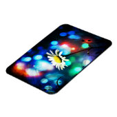 Dämmerung in funkelnden Lichtern Magnet (Linke Seite)