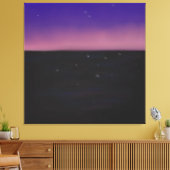 Dämmerung leinwanddruck (Insitu (Wohnzimmer))