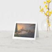 Dämmerung Pauls McGehee "altes Baltimore an" Karte (Gelbe Blume)