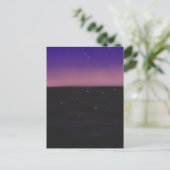 Dämmerung postkarte (Stehend Vorderseite)