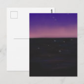 Dämmerung postkarte (Vorne/Hinten)