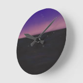 Dämmerung runde wanduhr (Winkel)