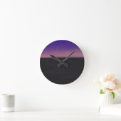Dämmerung runde wanduhr (Zuhause)
