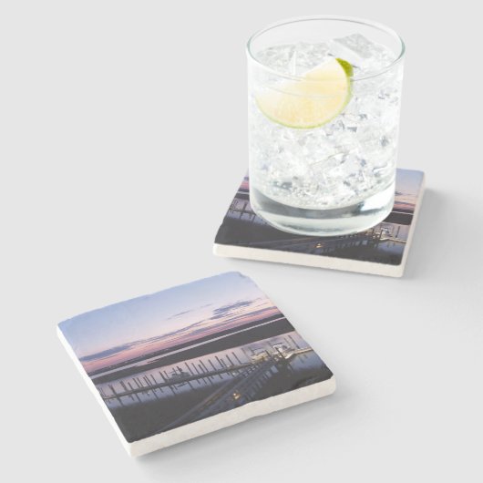 Dämmerung Steinuntersetzer (Seitenansicht)