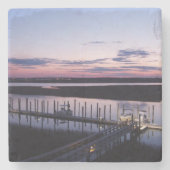 Dämmerung Steinuntersetzer (Vorderseite)